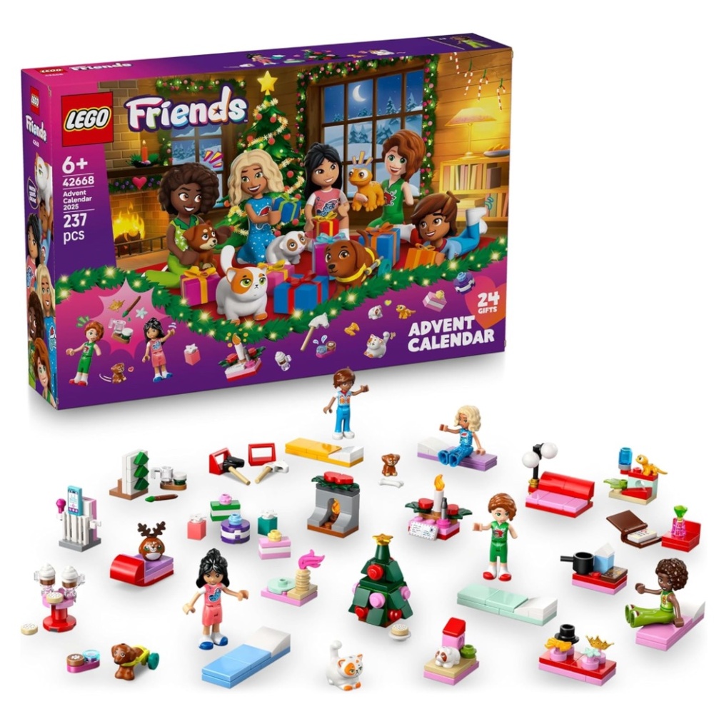 NEW LEGO Friends Christmas Advent Calendar 2025 #42668 237 PCS Minifigures NIP